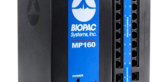 BIOPAC MP160 data acquisition